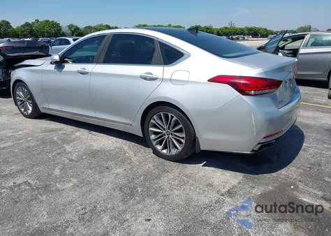 2015 Hyundai Genesis 3.8 из США, поврежденный, VIN KMHGN4JE5FU083777